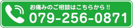 お痛みのご相談はこちらから!!
079-256-0871